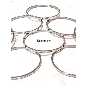 SCARPY CREATION BRACELET SCORPION<br>Argent