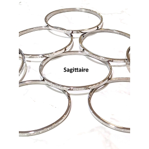 SCARPY CREATION BRACELET SAGITAIRE<br>Argent