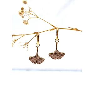 SCARPY CREATION BOUCLE OREILLES LOTUS<br>Or