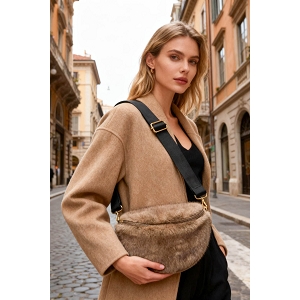  SAC BANANE BANDOULIERE<br>Gris