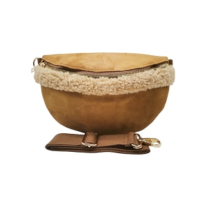 SCARPY CREATION SAC BANANE DAIM<br>Naturel