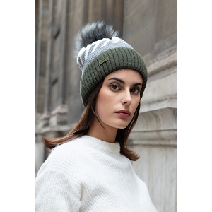 SCARPY CREATION BONNET EUROPEEN DOUBLE POLAIRE<br>Vert