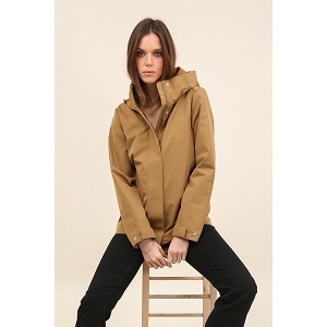  PARKA IMPERMEABLE<br>Marron