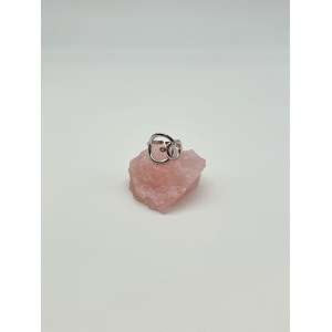 SCARPY CREATION BAGUE ANNEAUX CROISES<br>Argent