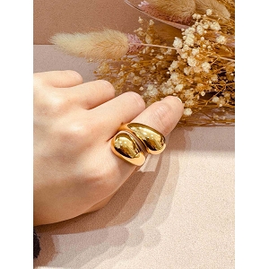SCARPY CREATION BAGUE FLUIDE<br>Or