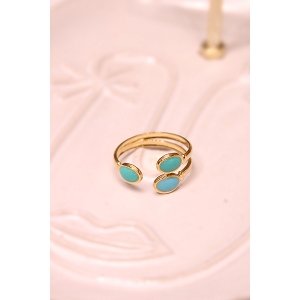 SCARPY CREATION BAGUE OVALE<br>Vert