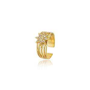 SCARPY CREATION BAGUE DIAMS<br>Or