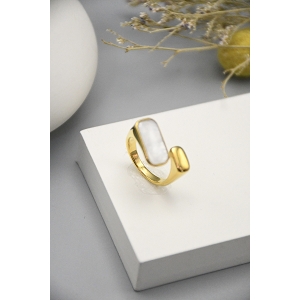  BAGUE NACRE<br>Or