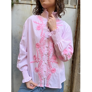  CHEMISE FROUFROU<br>Rose