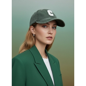 SCARPY CREATION CASQUETTE C DENIM<br>Vert