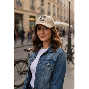  CASQUETTE C LEOPARD<br>Beige