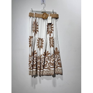  PANTALON PRINT<br>Marron