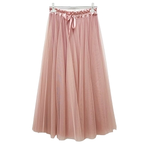  JUPE TULE<br>Rose