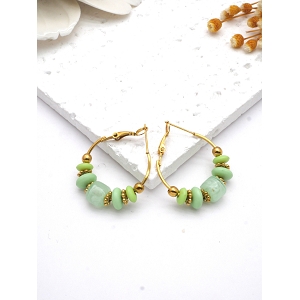 SCARPY CREATION BOUCLES OREILLES<br>Vert