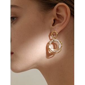 SCARPY CREATION BOUCLES OREILLES<br>Naturel