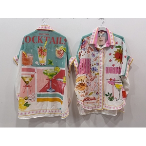  CHEMISE MANCHE COURTE<br>Multicolore