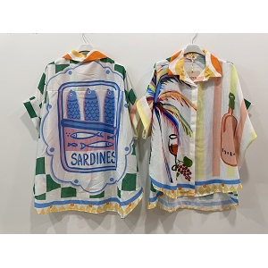  CHEMISE MANCHE COURTE<br>Multicolore