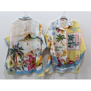  CHEMISE MANCHE COURTE<br>Multicolore