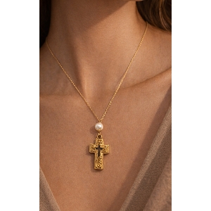  COLLIER CROIX<br>Or