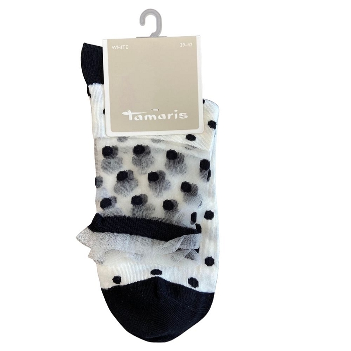 Tamaris chaussettes rosy blanc1514201_2