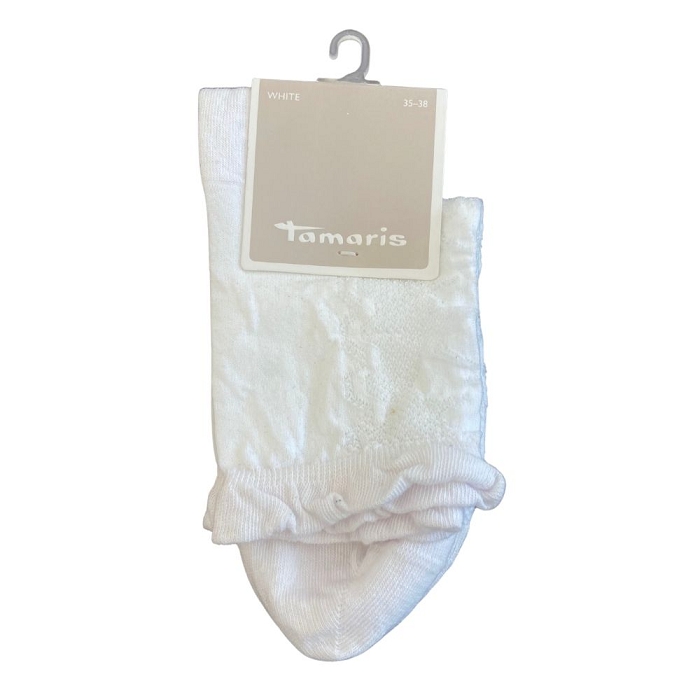 Tamaris chaussettes lucie blanc1514501_2