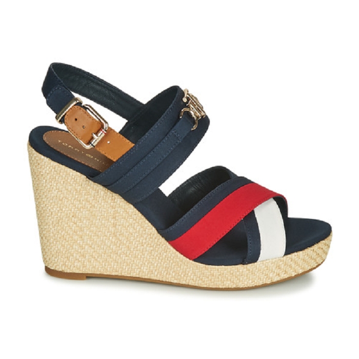 Tommy hilfiger my essential hardware high wedge yl bleu1515601_2