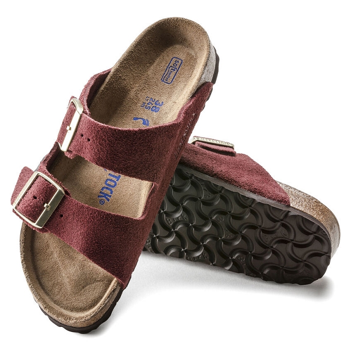 Birkenstock arizona sfb rouge1518302_5