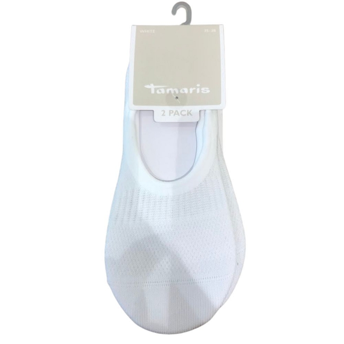 Tamaris chaussettes georgette blanc