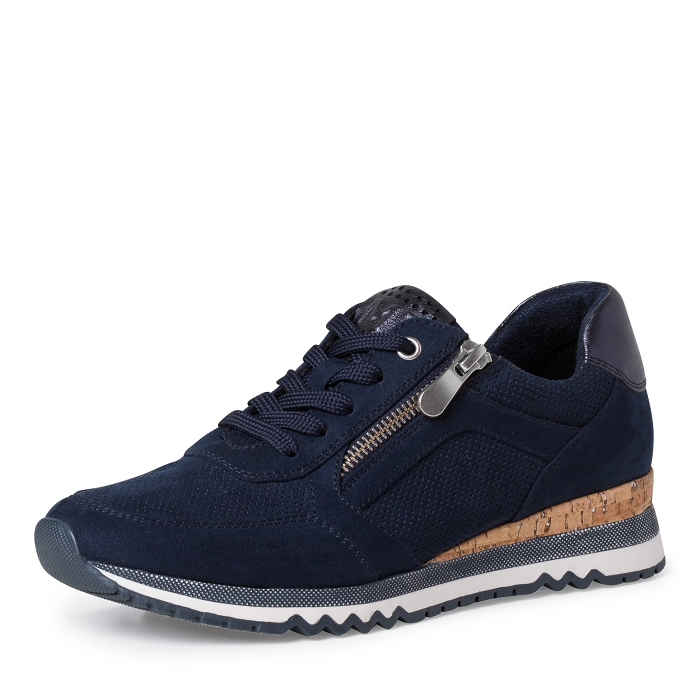 Marco tozzi 23781 28 lacets bleu