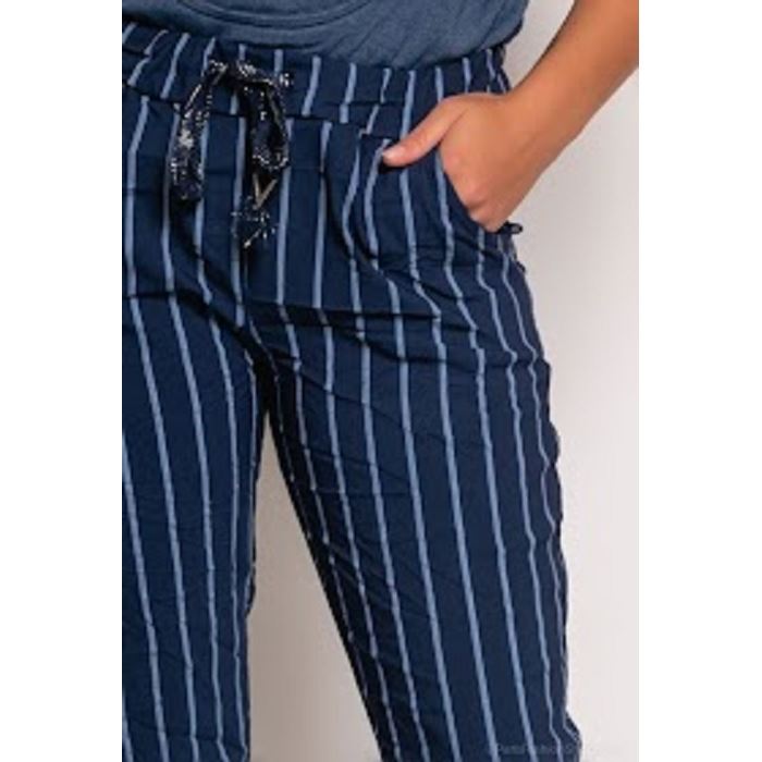 Scarpy creation my pantalon rayures yl bleu1536202_2