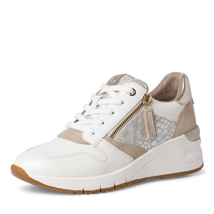 Tamaris my 23702 28 lacets yl blanc