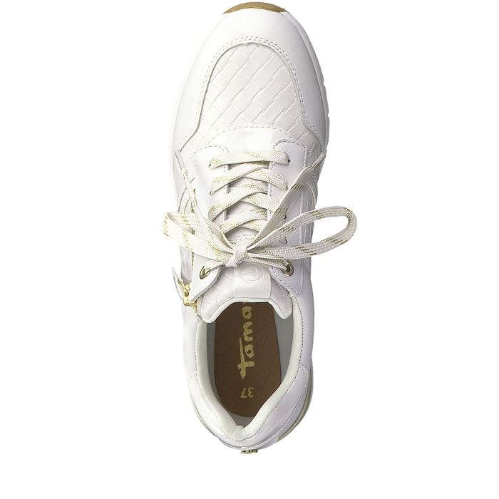 Tamaris my 23702 28 lacets yl blanc1538306_5