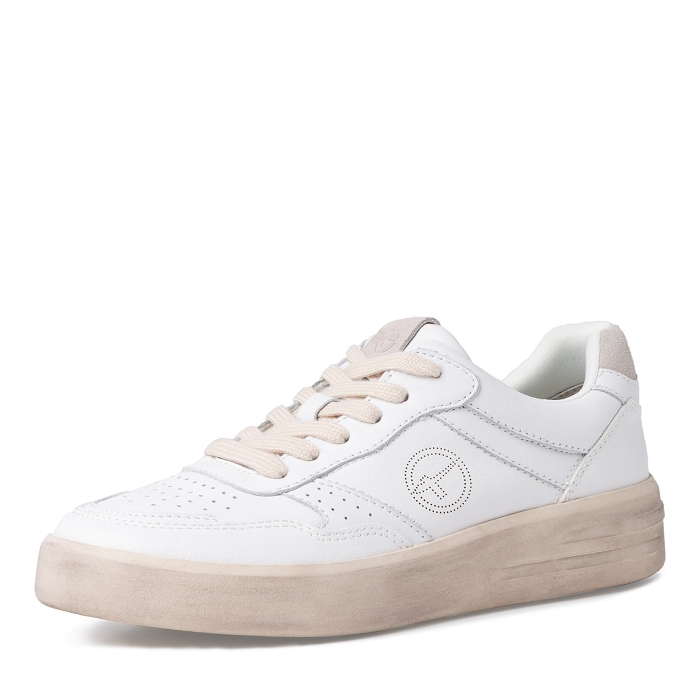 Tamaris my 23778 28 lacets yl blanc