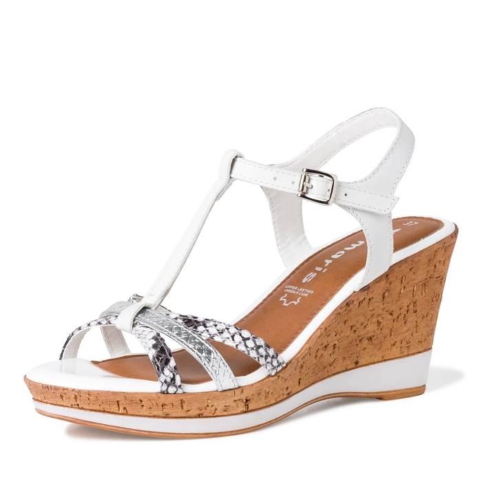 Tamaris my 28347 28 sandales yl blanc