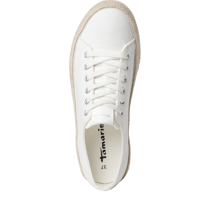 Tamaris my 23789 28 lacets yl blanc1545102_6