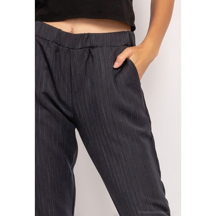 Scarpy creation leggings avec bandes laterales a carreaux noir1565901_2