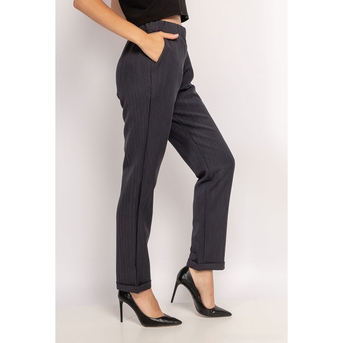 Scarpy creation my leggings bandes a carreaux yl noir1565901_3