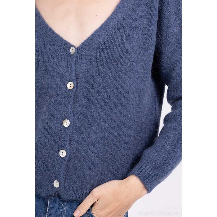 Scarpy creation my gilet mohair laine yl bleu1568008_4