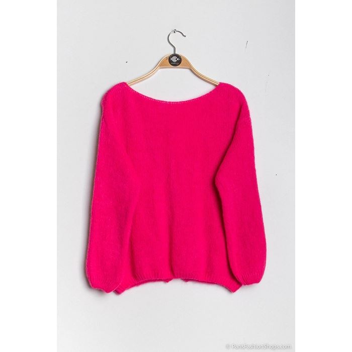 Scarpy creation my gilet mohair laine yl rose1568011_5