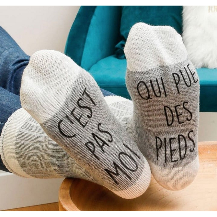 Les vilaines filles chaussettes humour multicolore1609601_2