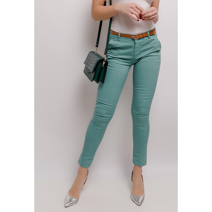 Scarpy creation pantalon chino vert