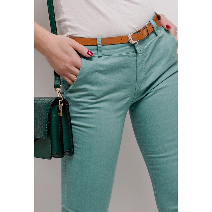 Scarpy creation pantalon chino vert1612407_3