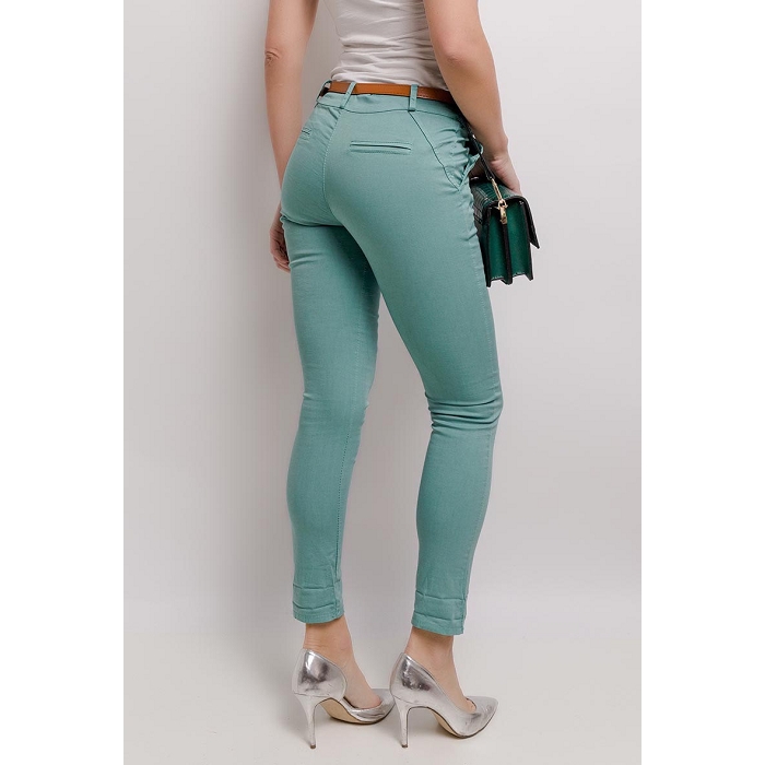 Scarpy creation my pantalon chino yl vert1612407_4