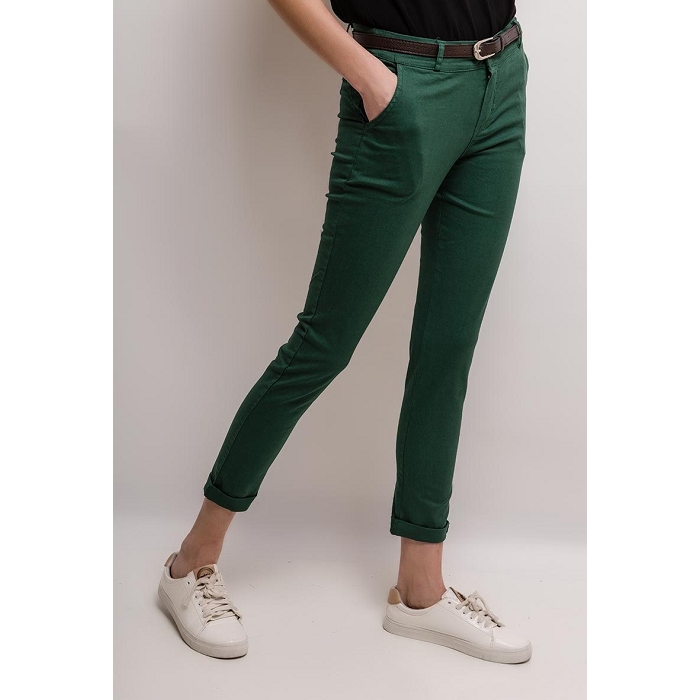 Scarpy creation pantalon chino vert1612415_2