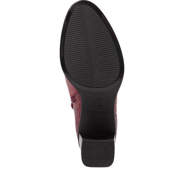 Tamaris 25395 29 botte rouge1628702_4