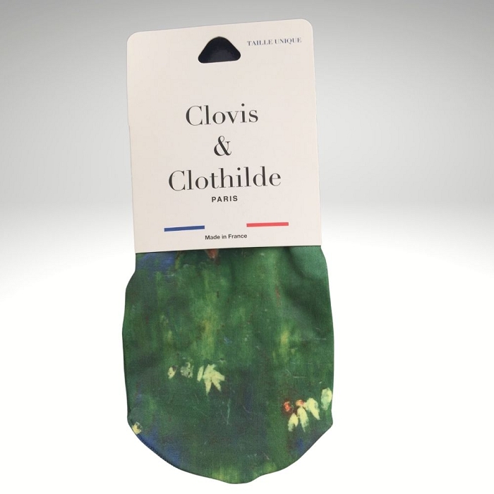 Clovis et clothilde socquettes vert