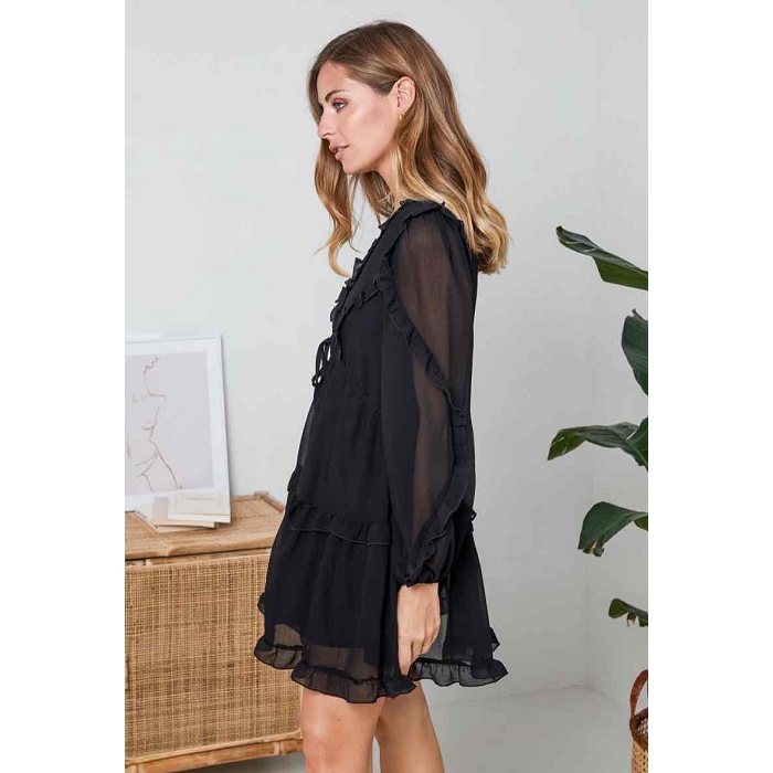 Scarpy creation robe courte noir1637801_3