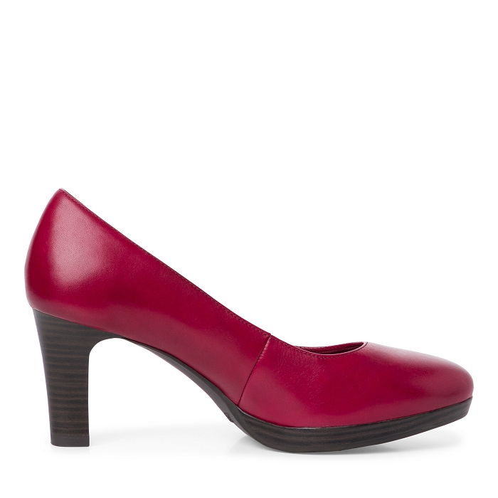 Escarpin sale tamaris rouge