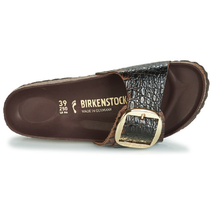 Birkenstock madrid big buckle marron1652101_5
