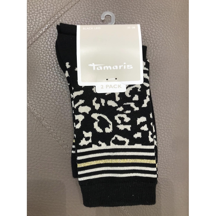 Tamaris chaussettes my animal socks yl noir